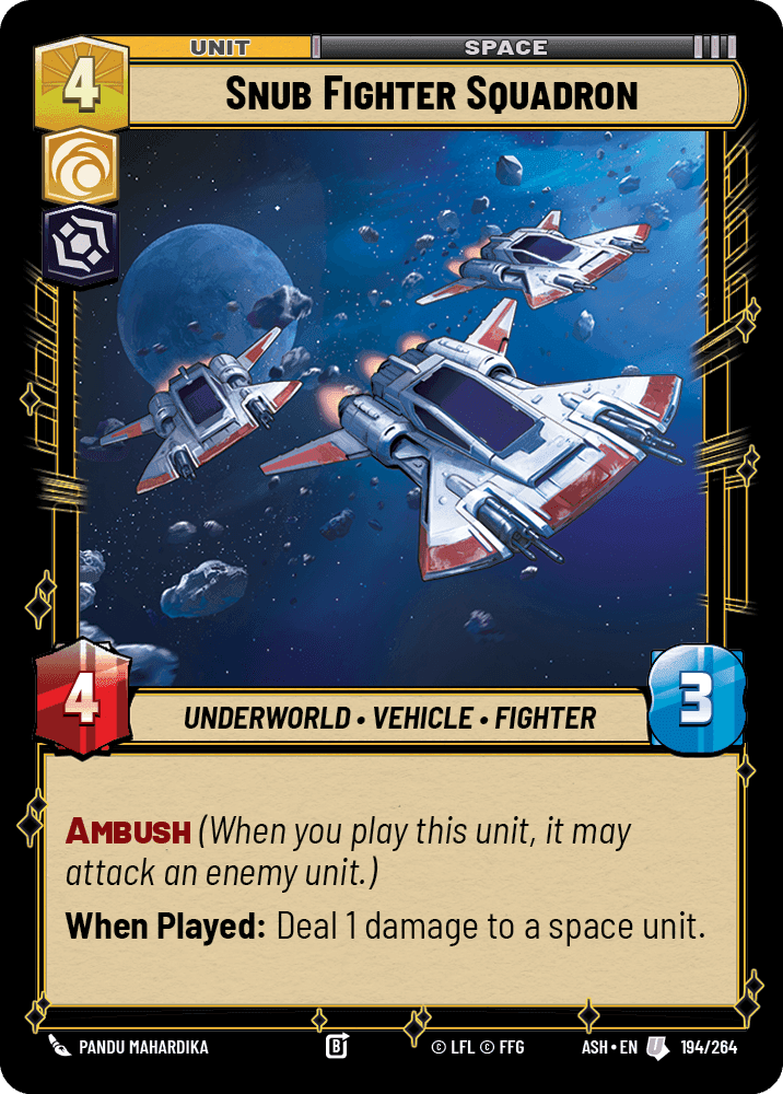 Snub Fighter Squadron