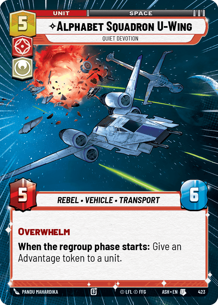 Alphabet Squadron U-Wing