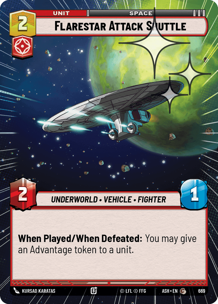 Flarestar Attack Shuttle