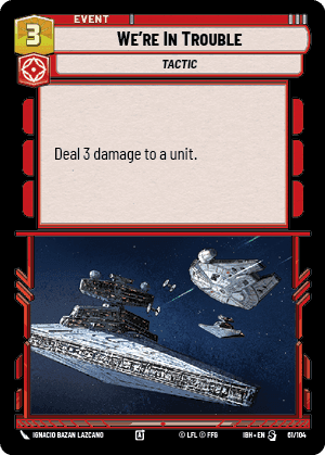 We're In Trouble
