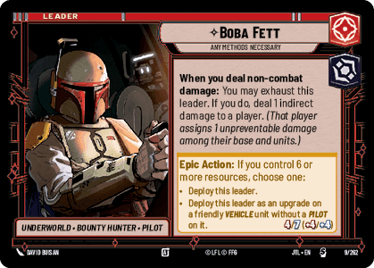 Boba Fett — Any Methods Necessary