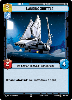 Landing Shuttle