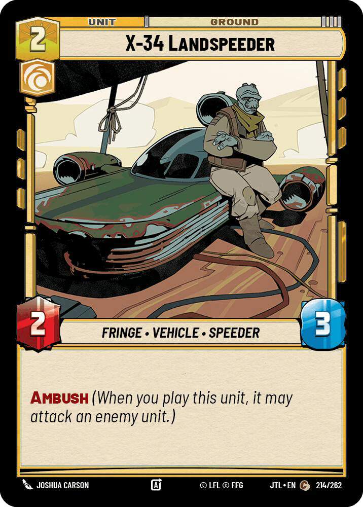 X-34 Landspeeder