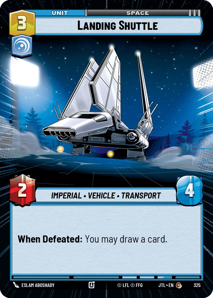 Landing Shuttle