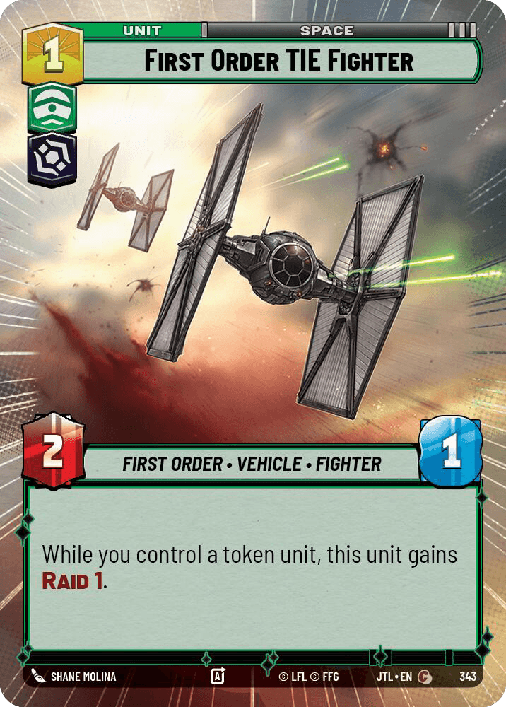 First Order TIE Fighter