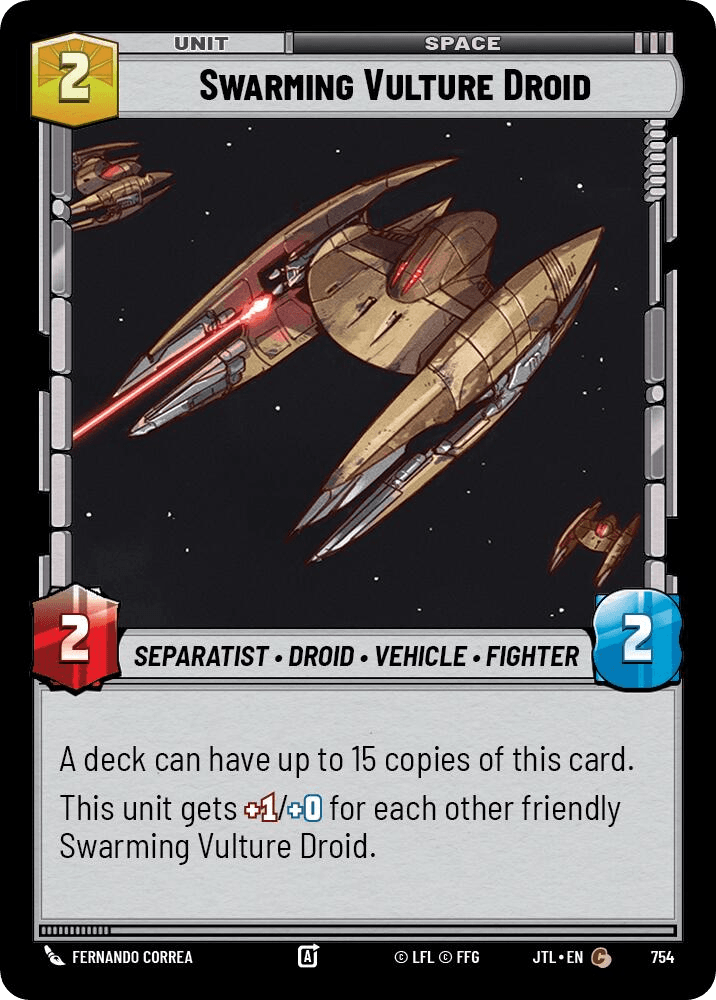 Swarming Vulture Droid