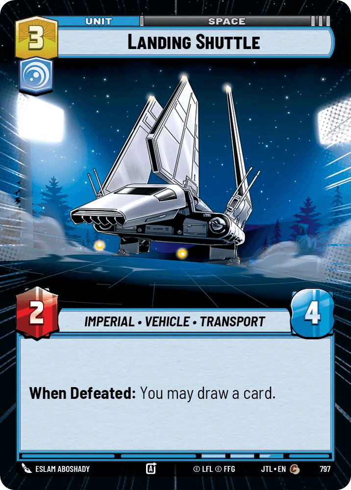 Landing Shuttle
