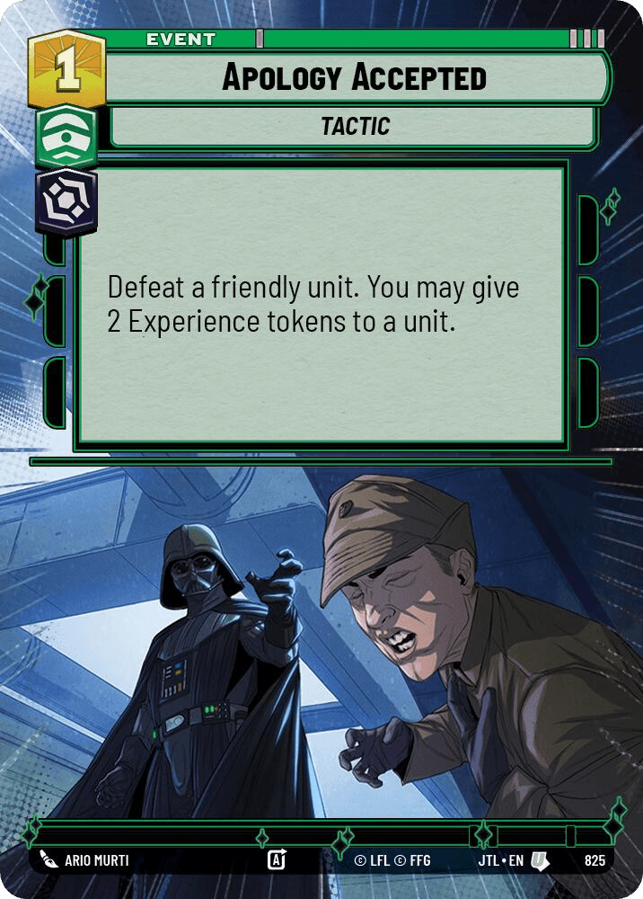 Apology Accepted