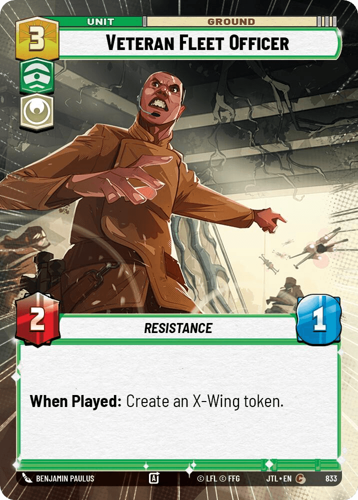 Veteran Fleet Officer