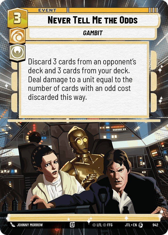 Never Tell Me the Odds