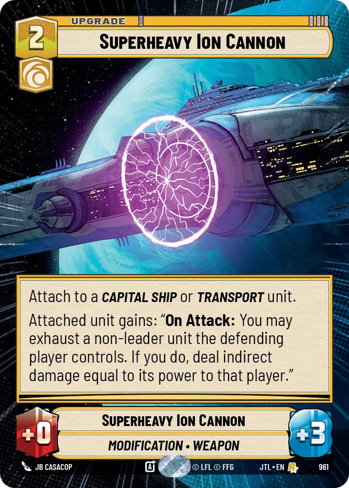 Superheavy Ion Cannon