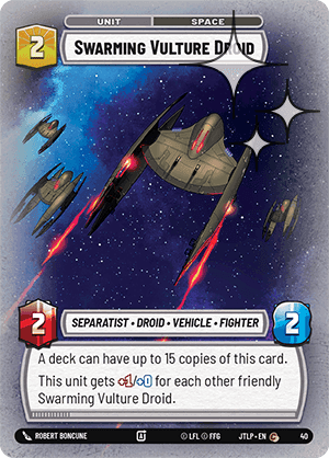 Swarming Vulture Droid