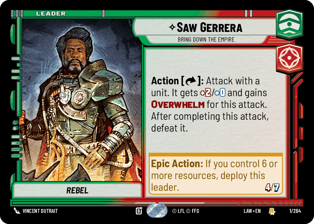 Saw Gerrera — Bring Down the Empire