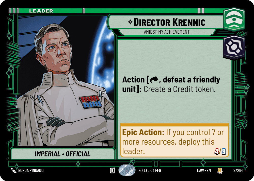 Director Krennic — Amidst My Achievement