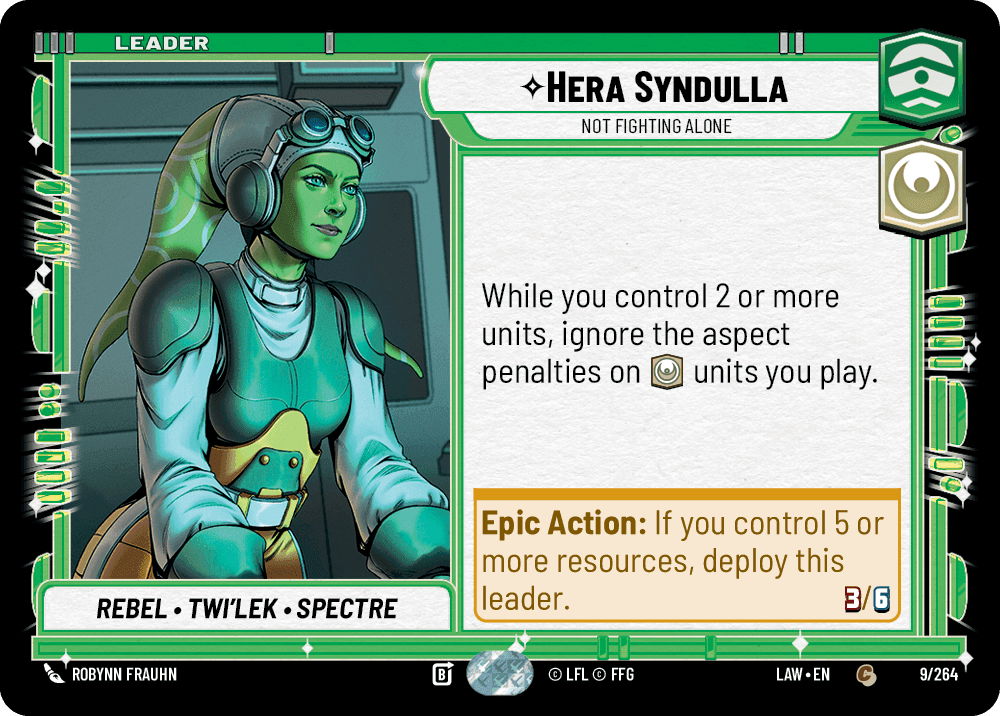 Hera Syndulla — Not Fighting Alone