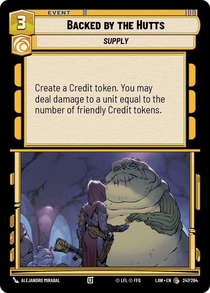 Backed by the Hutts