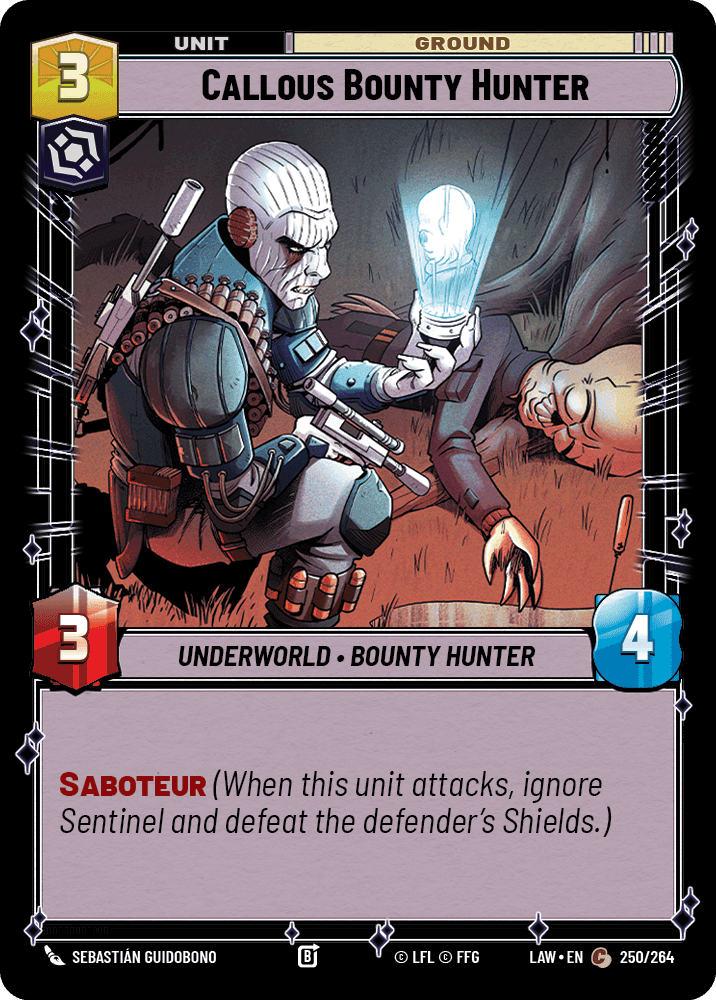 Callous Bounty Hunter