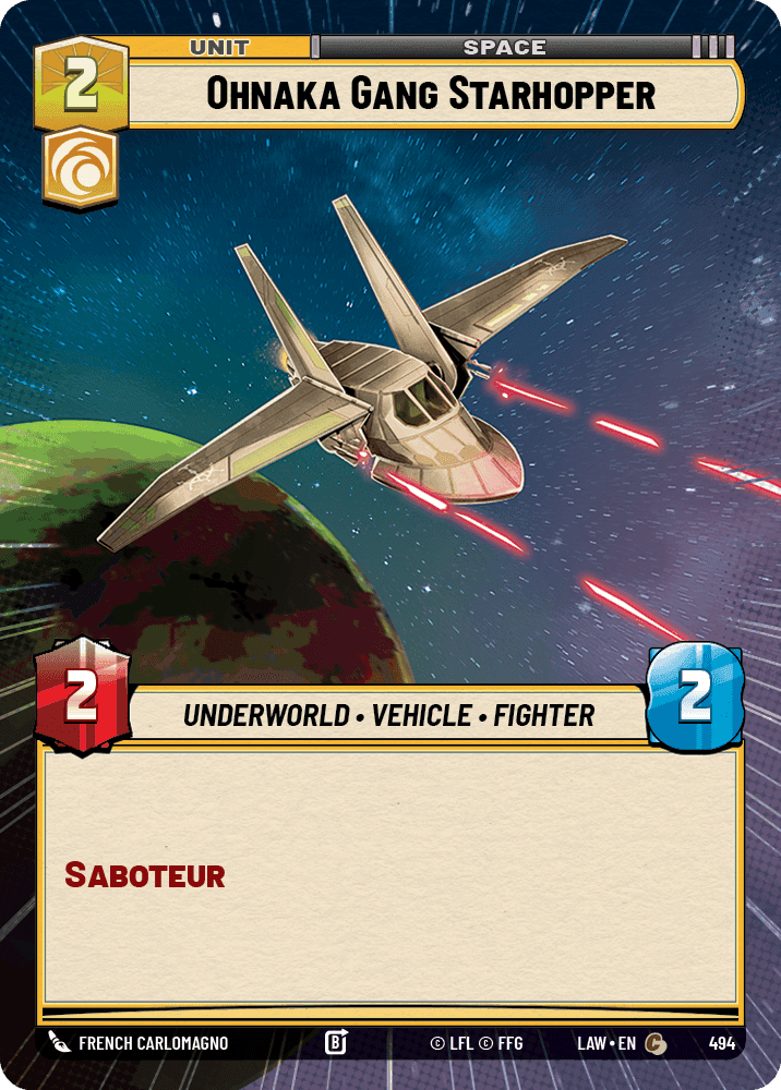 Ohnaka Gang Starhopper
