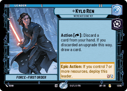 Kylo Ren — We're Not Done Yet
