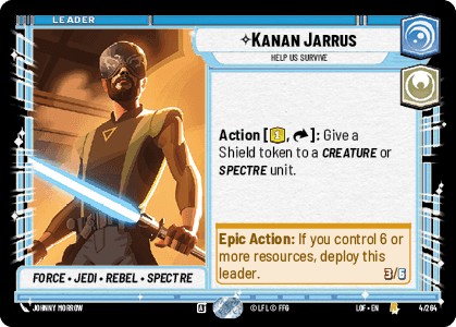 Kanan Jarrus — Help Us Survive