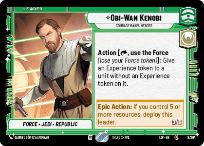 Obi-Wan Kenobi — Courage Makes Heroes