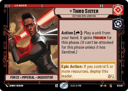 Third Sister — Seething With Ambition