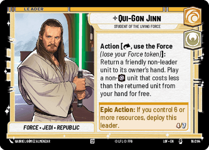 Qui-Gon Jinn — Student of the Living Force