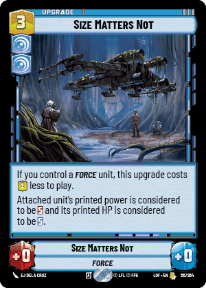 Size Matters Not