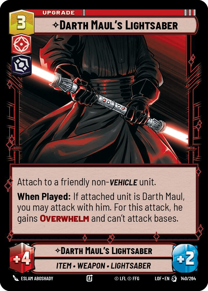 Darth Maul's Lightsaber
