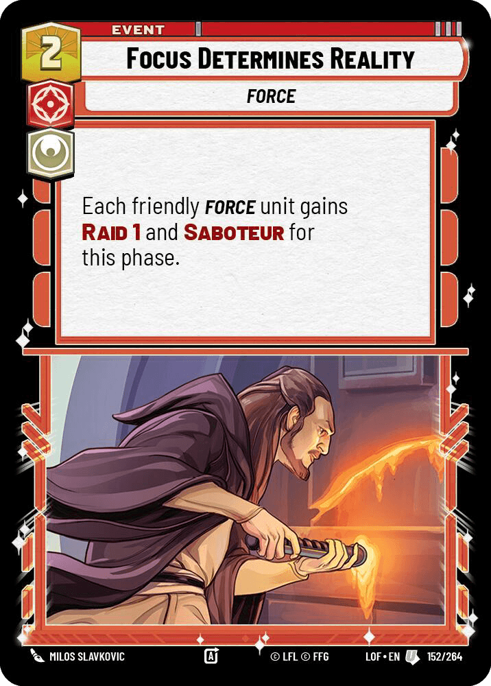 Focus Determines Reality