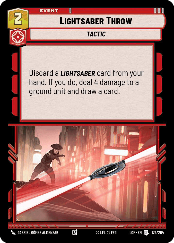 Lightsaber Throw