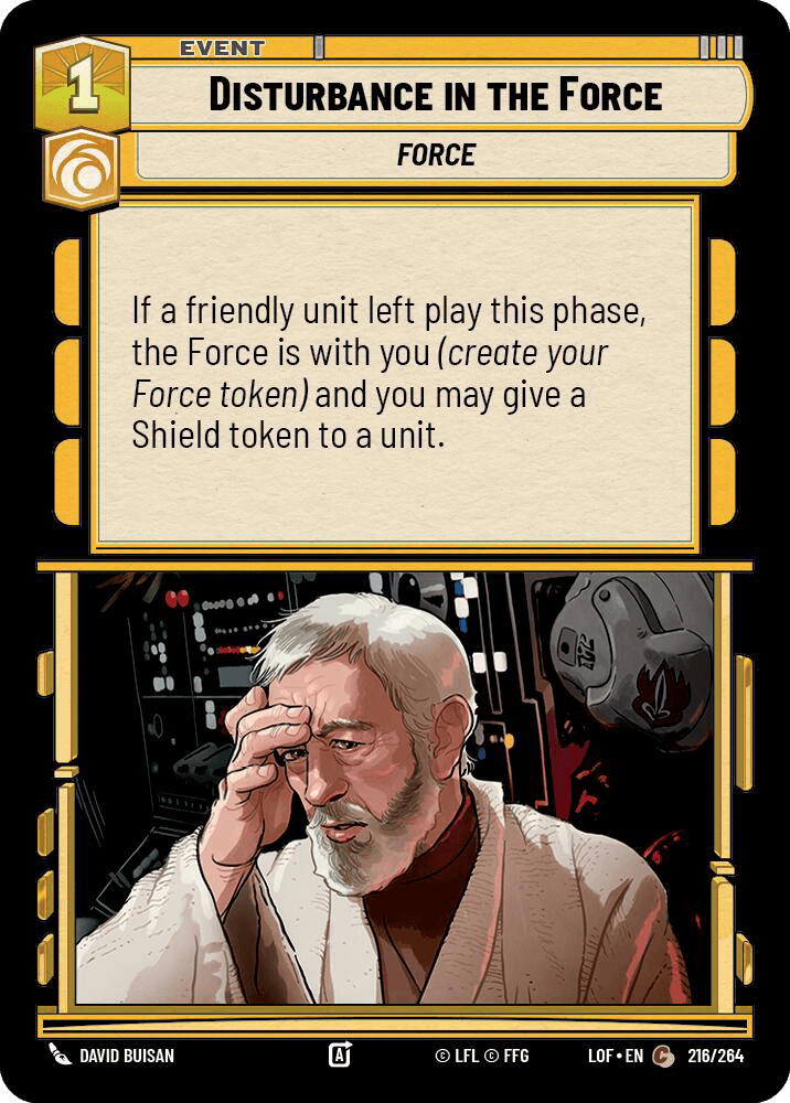 Disturbance in the Force