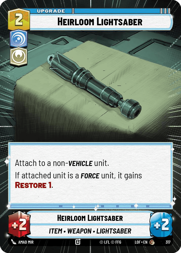 Heirloom Lightsaber
