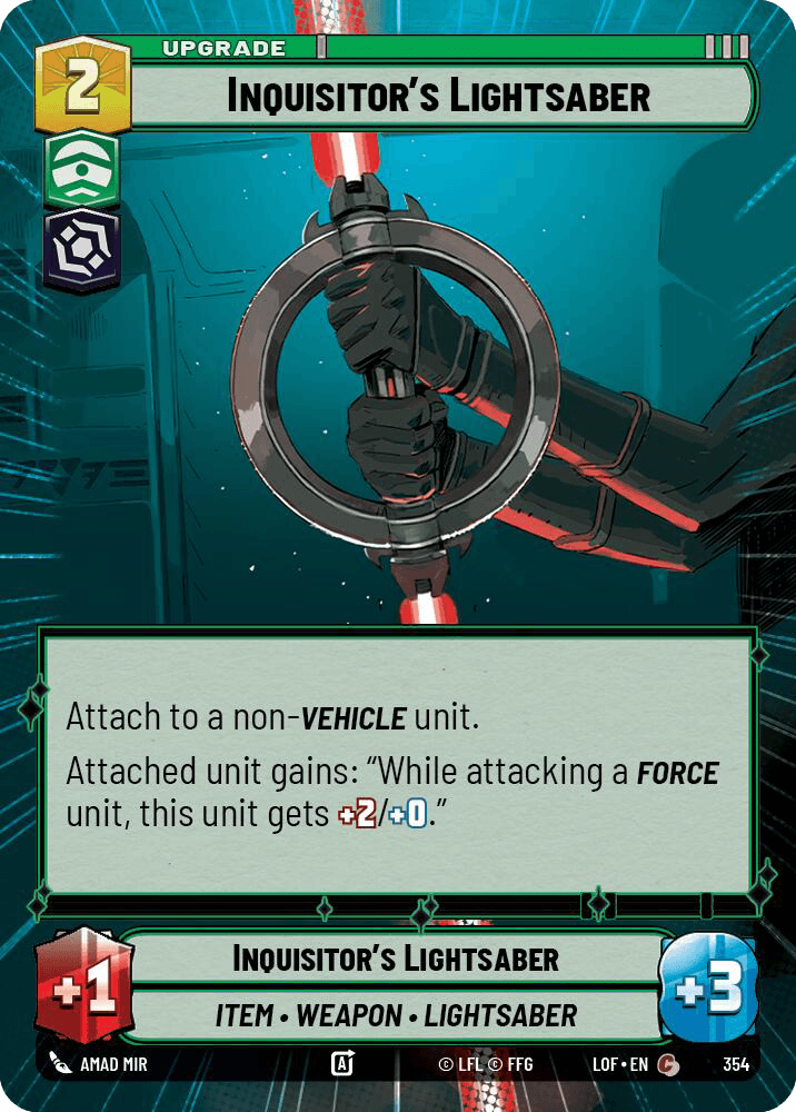 Inquisitor's Lightsaber