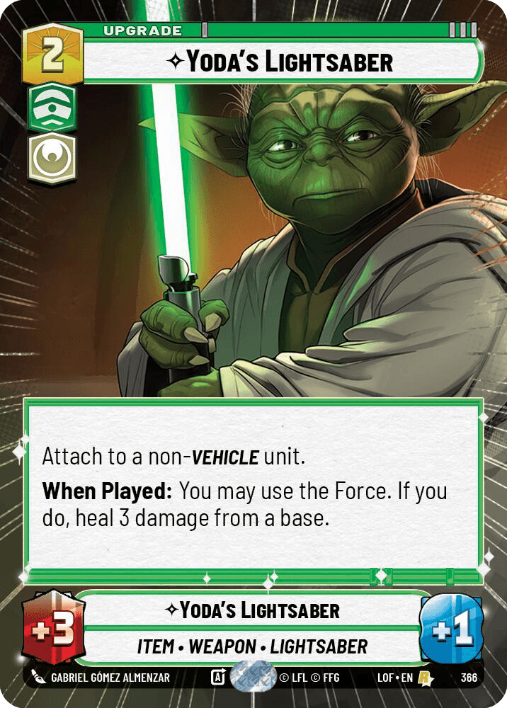 Yoda's Lightsaber