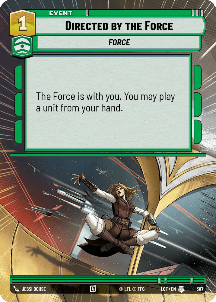 Directed by the Force