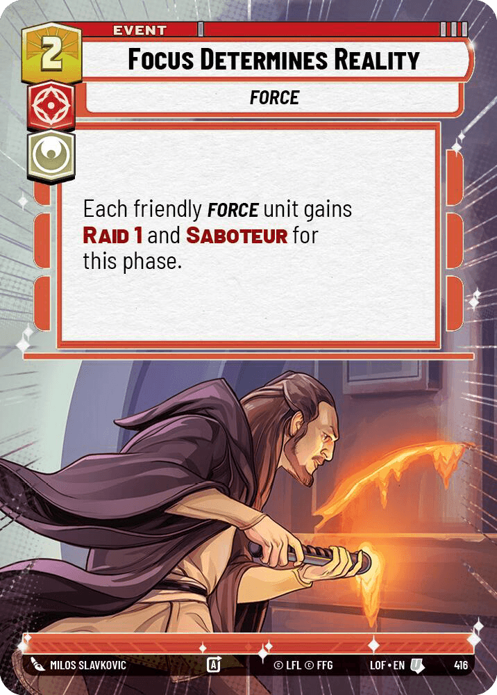 Focus Determines Reality