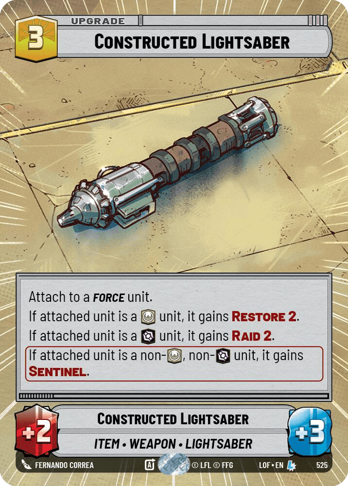 Constructed Lightsaber