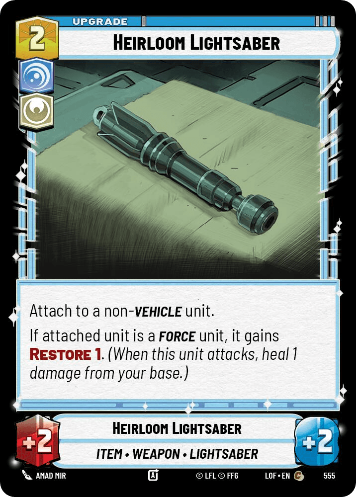 Heirloom Lightsaber