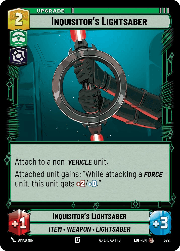 Inquisitor's Lightsaber