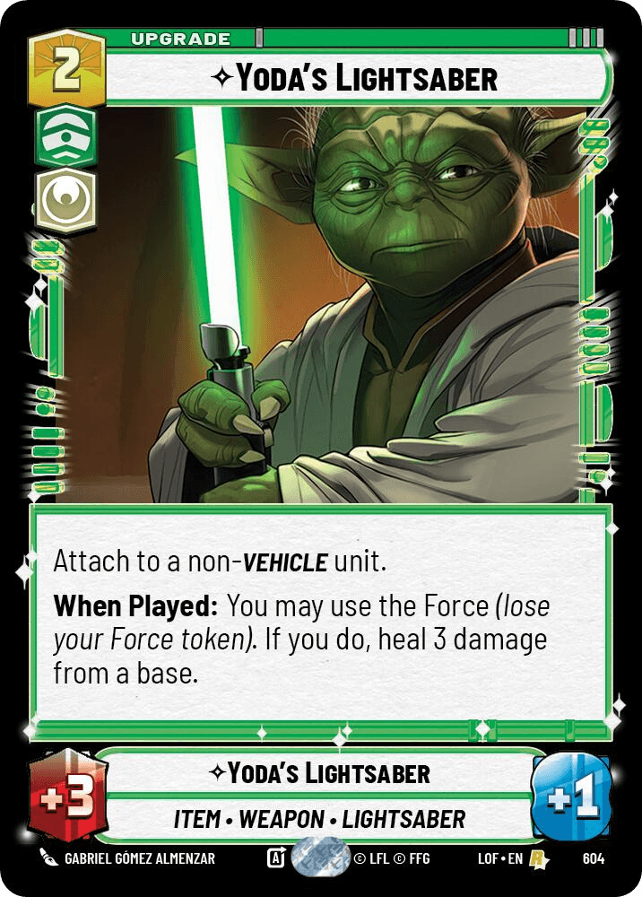 Yoda's Lightsaber