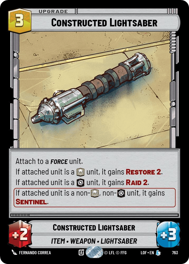 Constructed Lightsaber