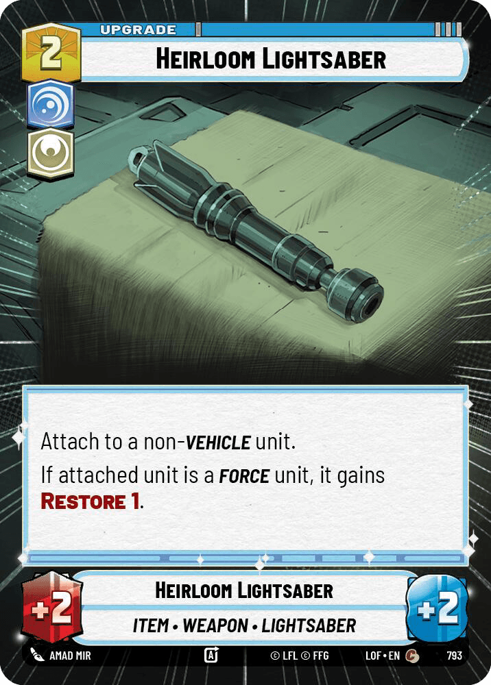 Heirloom Lightsaber