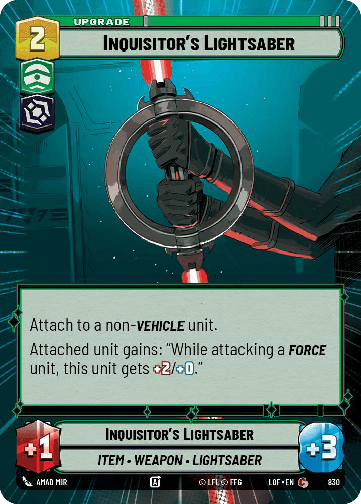 Inquisitor's Lightsaber