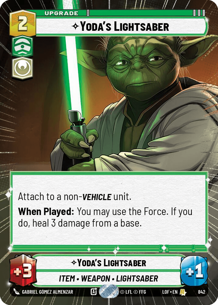 Yoda's Lightsaber