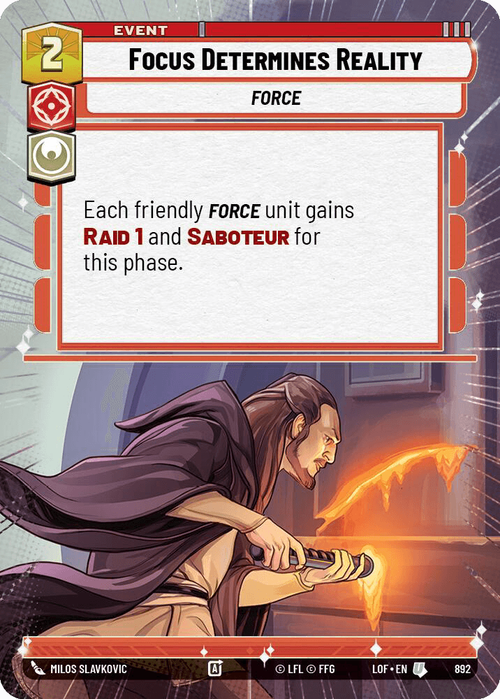 Focus Determines Reality