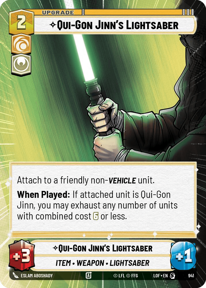 Qui-Gon Jinn's Lightsaber