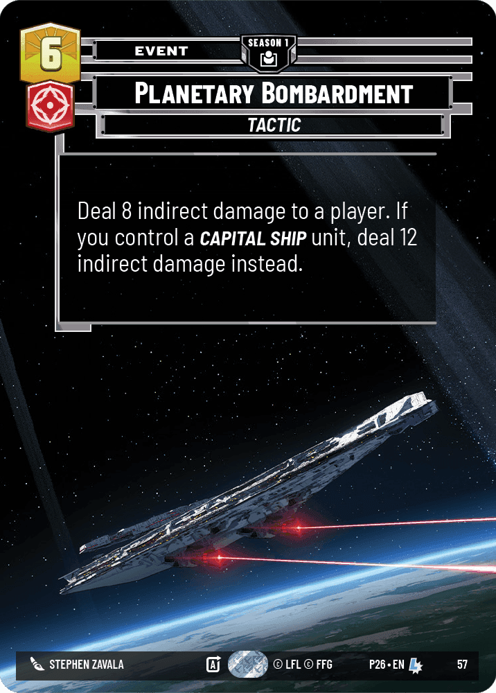 Planetary Bombardment