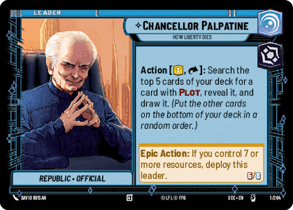Chancellor Palpatine — How Liberty Dies