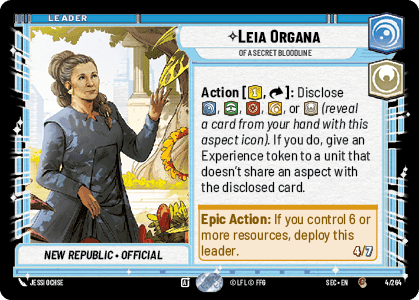 Leia Organa — Of A Secret Bloodline